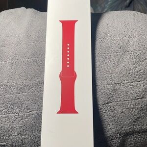 NWOT - Series 7 (45m) Red Apple Watch Band